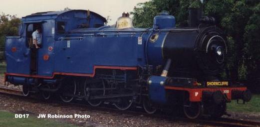 Queensland Rail's DD17 Tank Engine